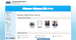 Desktop Screenshot of chardonhighschool.org